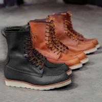 ราคา COD Promo Safety Shoes Model REDWING Shoes Men Shoes Mahal Genuine Cow Leather Safety Iron Tip (16541428870)