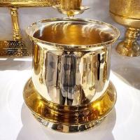 ราคา กระถางธูปทองเหลืองทรงบัว กว้าง 5 นิ้วครึง (9193242811)