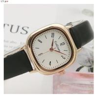 ราคา นาฬิกา ผู้หญิง นาฬิกาข้อมือผู้หญิง หน้าปัดสี่เหลี่ยมมีสไตล์ นาฬิกาผู้หญิงลำลองพร้อมสายหนัง (20855166302)