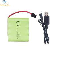 ราคา LeadingStar Fast Delivery 4 8v 800mah Rechargeable Rc Toy Car Battery SM2P Plug Rc Truck Stunt Car Excavator Toy Car Battery With Usb Charging Cable (20981134809)