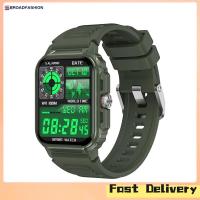 ราคา Broadfashion Smart Watch Waterproof Activity Trackers Heart Rate Blood Oxygen Sleep Monitor 1 85 HD Screen Fitness Watch (21092602881)