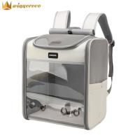 ราคา กระเป๋าเป้สะพายหลังสัตว์เลี้ยงแบบระบายอากาศได้ Tas Carrier เป้สะพายหลังลายอวกาศแบบพกพาโปร่งใสผ้าอ๊อกซ์ฟอร์ดพับได้พื้นที่ขนาดใหญ่สำหรับการขนส่งสุนัขแมว (20779005518)