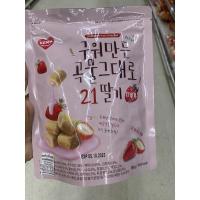 ราคา Strawberry Grain Crispy Roll Kemy Brand 80 G ขนมธัญพืช อบกรอบ สอดไส้ครีมสตรอเบอร์รี่ ตรา เกมี่ (17156401956)