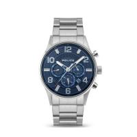 ราคา POLICE นาฬิกาข้อมือ Mens Police Addis รุ่น PEWJK2203101 สีเงิน นาฬิกาข้อมือผู้ชาย (18182429796)