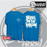 ราคา 2023Newเสื้อยืดแขนสั้นเสื้อยืด พิมพ์ลายโลโก้ BMTH Bring Me The Horizon Kaos Music Distro GubukS 5XL (20431741771)