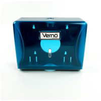 ราคา Verno กล่องใส่กระดาษเช็ดมือ รุ่น PQS OB8101B สีฟ้า (15283686643)
