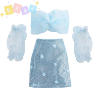 ราคา FactoryOutlete Cheap ชุดเดรสแฟชั่นลำลอง1ชุดเสื้อกระโปรงปาร์ตี้เสื้อผ้าสมัยใหม่สำหรับเด็กผู้หญิงขนาด30ซม เครื่องประดับตุ๊กตาเสื้อผ้าเด็กผู้หญิง11 8นิ้ว (20225214500)