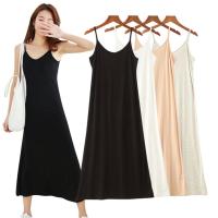 ราคา ส่งเร็ว 1 2วันถึง ชุดเดรสยาว ซับในตัวยาว ใส่กันโป้ L XL 2XL เนื้อผ้าสแปมเด็กซ์ แท้ (6482714306)