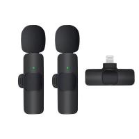 ราคา ไมโครโฟนไร้สาย ไมค์สำหรับไลฟ์สด สำหรับโทรศัพท์ iPhone Samsung vivo Wireless Microphone ไมค์ไลฟ์สด (21083306009)