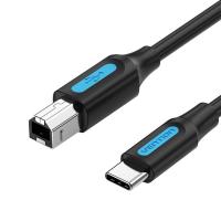 ราคา Vention USB C เป็น USB สายเครื่องพิมพ์สำหรับ MacBook Pro เครื่องสแกนแฟกซ์ HP Canon Dell Samsung Printer Type C สายการพิมพ์2 0 2M (21170341313)