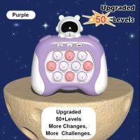 ราคา ของเล่นบีบกด เกมส์กด POP IT เกมส์พกพา ของเล่นเสริมพัฒนาการ ฝึกสมอง ช่วยบรรเทาความเครียด มีเสียง มีไฟ ของแท้ 50 lv แท้ กดง่าย (19485934490)