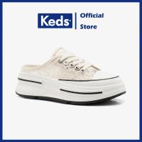ราคา Keds ผู้หญิง Keds X Rifle กระดาษ Co Kickstart Mule Raffia WF67286 (19667563608)