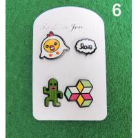 ราคา เข็มกลัดแฟชั่น ติดเสื้อ 4 ชิ้น ติดกระเป๋า หมวก เสื้อ สุดเทห์ ติดเสื้อ ติดสูท Pin Brooch collection set made with good quality 4 pcs (392083474)