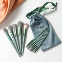 ราคา แปรงแต่งหน้า13ชิ้นพร้อมถุง เซ็ตแปรงแต่งหน้า Fix แปรงแต่งหน้า ด้ามจับไม้ อุปกรณ์แต่งหน้า ด้ามจับไม้ อุปกรณ์แต่งหน้า (10341827644)