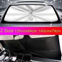 ราคา เหมาะสำหรับ Honda City Hrv Civic Jazz CRV ด้านหน้ากระจกบังแดดกันความร้อนร่มบังแดด (12917762442)