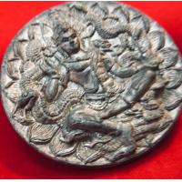 ราคา เหรียญ ของขวัญ ของฝาก โชคลาภเงินทองบาตรน้ำมนต์ จตุคามรามเทพ รุ่นสู้แล้วรวย วัดพระมหาธาตุวรมหาวิหาร เนื้อ แร่ ปี 50僧侶勳章 Jatukam Ramathep 戰鬥致 (10679291899)