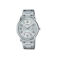 ราคา นาฬิกาข้อมือ Casio รุ่น MTP V002D 1B MTP V002D 7B นาฬิกา นาฬิกาผู้ชาย สีดำ สายสแตนเลส กันน้ำ ของแท้ 100 ประกันศูนย์เซนทรัล 1 ปี (15204378743)