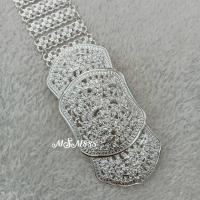 ราคา เข็มขัดเครื่องประดับชุดไทย สีเงินขาวล้านนา (15866923041)