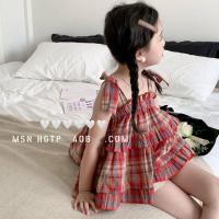 ราคา MEMAXK เสื้อผ้าเด็กผู้หญิง เสื้อกั๊กสาว เสื้อกั๊กลายสก๊อตเด็กหญิง เดรสลายสก๊อตเด็กหญิง สลิงลายสก๊อตสาว เสื้อเด็กหญิง เสื้อผ้าเด็กผญ (20207032205)