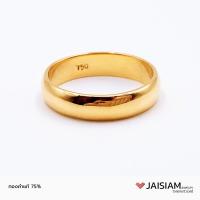 ราคา Jaisiam Jewelry แหวนทองคำแท้ 75 แหวนเรียบ เกลี้ยง ทองคำ18K กว้าง 5 มิลลิเมตร น้ำหนัก 3 8 8 2 กรัม รุ่น GR750 1 5MM (4420058887)