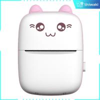 ราคา Shiwaki 200dpi Mini Pocket Thermal Printer 57mm Wireless BT Printer 1Roll Thermal Paper (20847304215)