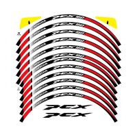 ราคา 16PCS 12 13 14 17 18 รถจักรยานยนต์ล้อยางสติกเกอร์สะท้อนแสงแถบ Decasl Motorbike Racing Hub เทป Universal สำหรับ Honda PCX 150 160 FORZA CB CBR160R REPSOL HRC NS125LA (16742238719)