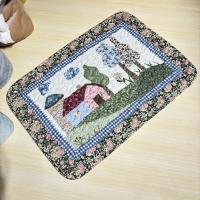 ราคา พรมเช็ดเท้า พรมเช็ดเท้าผ้าฝ้าย พรมเช็ดเท้าวินเทจ ขนาด 40 60 CM (15640135704)