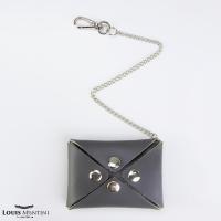 ราคา Louis Montini กระเป๋าใส่บัตร หนังวัวแท้ กระเป๋าใส่เหรียญหนังแท้ Credit Card Wallet Card Holder WK10 WK12 (7687434758)