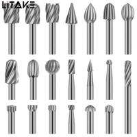 ราคา ชุดดอกสว่านเจาะไม้ HSS 20ชิ้นงานไม้สว่านขัดเจาะแกะสลักสำหรับงานไม้ DIY (20355345548)