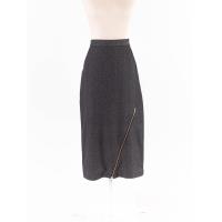 ราคา playhound กระโปรงสีเทาแต่งซิป ป้ายแบรนด์ระบุไซส์ EUR 36 Preloved (20663611640)