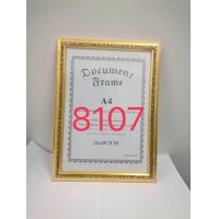 ราคา แพ็ค10ชิ้น กรอบรูปA4 กรอบรูปทอง อะคริลิค กรอบเกียรติบัตร กรอบทอง (9473312278)