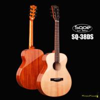 ราคา Sqoe กีตาร์โปร่ง โปร่งไฟฟ้า 38 นิ้ว รุ่น SQ 38DS (18561114187)