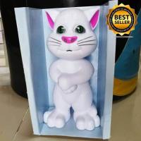 ราคา Intelligent Tom ตุ๊กตาแมวทอมพูดได้ แมวเล่านิทาน แมวอัจฉริยะทอมแคท Talking TOMCAT แมวเลียนเสียงพูดได้ ตุ๊กตาแมวสอนภาษาพูดตามได้ เหมาะสำหรับเด็กอายุ 3 ขวบขึ้นไป (359850501)