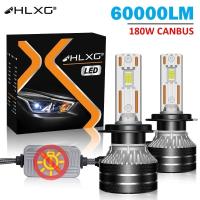 ราคา H7 K5C ไฟหน้า60000LM LED CANbus 8000K H4 H11 9012 HIR2 H8 H9 9005 HB4ชิป CSP พลังงานสูง6000K 5570 (21171123948)