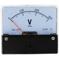 ราคา Rectangle AC 0 300V Gauge Analog Voltage Panel Meter Voltmeter DH670 (20087153781)