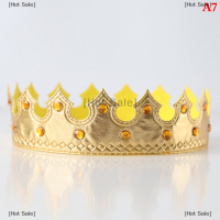 ราคา Hot Sale หมวกวันเกิดมงกุฎสาว Queen หมวกเด็ก King KIDS ผู้ใหญ่ตกแต่งหมวก (20767291875)
