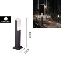 ราคา 27 40เซนติเมตรสูงกลางแจ้งกันน้ำ IP65 LED โคมไฟสนามหญ้ารูปแบบใหม่อลูมิเนียมเสาสวนเส้นทางตารางภูมิทัศน์ไฟสนามหญ้า (16018344449)