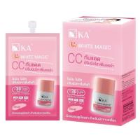 ราคา 6ซอง กล่อง KA UV White Magic CC Auto Corrector เค เอ กันแดด ปรับสีผิว ปิดจุดบกพร่อง ยูวี ไวท์ เมจิก ซีซี SPF30 PA (20316425372)