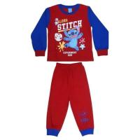 ราคา เสื้อผ้าเด็กลายการ์ตูนลิขสิทธิ์แท้ เด็กผู้ชาย ผู้หญิง ชุดนอน ชุดกันหนาว ชุดเสื้อคอกลมแขนยาว กางเกงขายาว DISNEY Stitch สติทซ์ DLS127 691 BestShirt (11058868509)