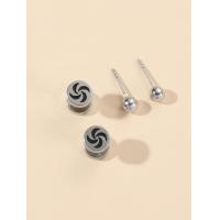 ราคา สแตนเลสอัลลอยด์สำหรับผู้ชายต่างหูบาร์เบลกังหันลมแฟชั่น (19425350756)