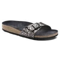 ราคา รองเท้าแตะแฟชั่น รองเท้าแตะของแท้ Birkenstockรองเท้าแตะ Madrid Metallic Stone Black (18035240934)