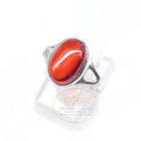 ราคา แหวนโกเมน แหวนเงินแท้ พลอยโกเมน cz YTG 5652 (17448796081)