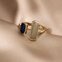ราคา lovemango แหวนพลอยแท้ชุบทองคำแท้ แหวนแฟนซี แหวนหลากสีสำหรับผู้หญิง Fancy Real Gold Plated Bling Gemstone Open Rings Multicolor Agate Ring For Women (9323845244)
