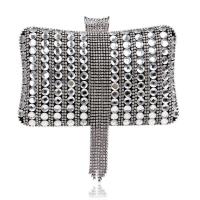 ราคา สีลูกอมดอกไม้กระเป๋างานราตรีผู้หญิงงานเลี้ยงงานแต่งงานคลัทช์เพชรเพชรพลอยเทียมโลหะกระเป๋าถือกระเป๋าสตางค์ลูกปัดกระเป๋าเพชร (20698787147)