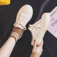 ราคา ส่งจากในไทย รองเท้าผ้าใบเปิดส้น รุ่นใหม่สไตล์เกาหลี ใส่ในวันสบายหน้าร้อน (15880351850)