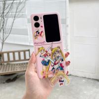 ราคา สำหรับ OPPO Find N2เคสโทรศัพท์แบบฝาพับ N3พับได้เคสซิลิโคนนิ่มลายการ์ตูนเซเลอร์มูนพร้อมจี้สร้อยข้อมือ (20725088391)