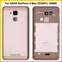 ราคา Bdkp For ASUS ZenFone 3 Max ZC520TL X008D Back Cover Door Case housing (19193326050)