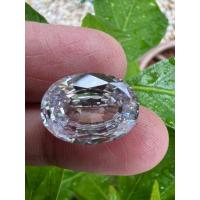 ราคา เพชรรัสเซีย CUBIC ZIRCONIA DIAMOND WHITE สีขาว เพชรรัสเซีย OVAL Cubic zirconia 1 เม็ด 12x16 มม (14565846410)