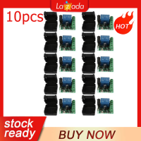 ราคา Ready Stock COD DC 12V 1CH 433MHz Universal Wireless Remote Control Switch RF Relay Receiver 433 MHz Transmitter Button Module Diy (13681268887)