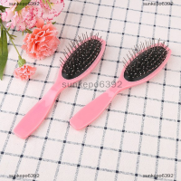 ราคา sunkepo6392 1PC Anti Static Professional แปรงหวีเหล็กสำหรับวิกผมฝึกผม (21111711486)